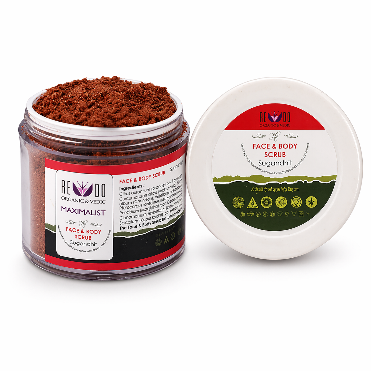 🌿 Face &amp; Body Scrub Sugandhit